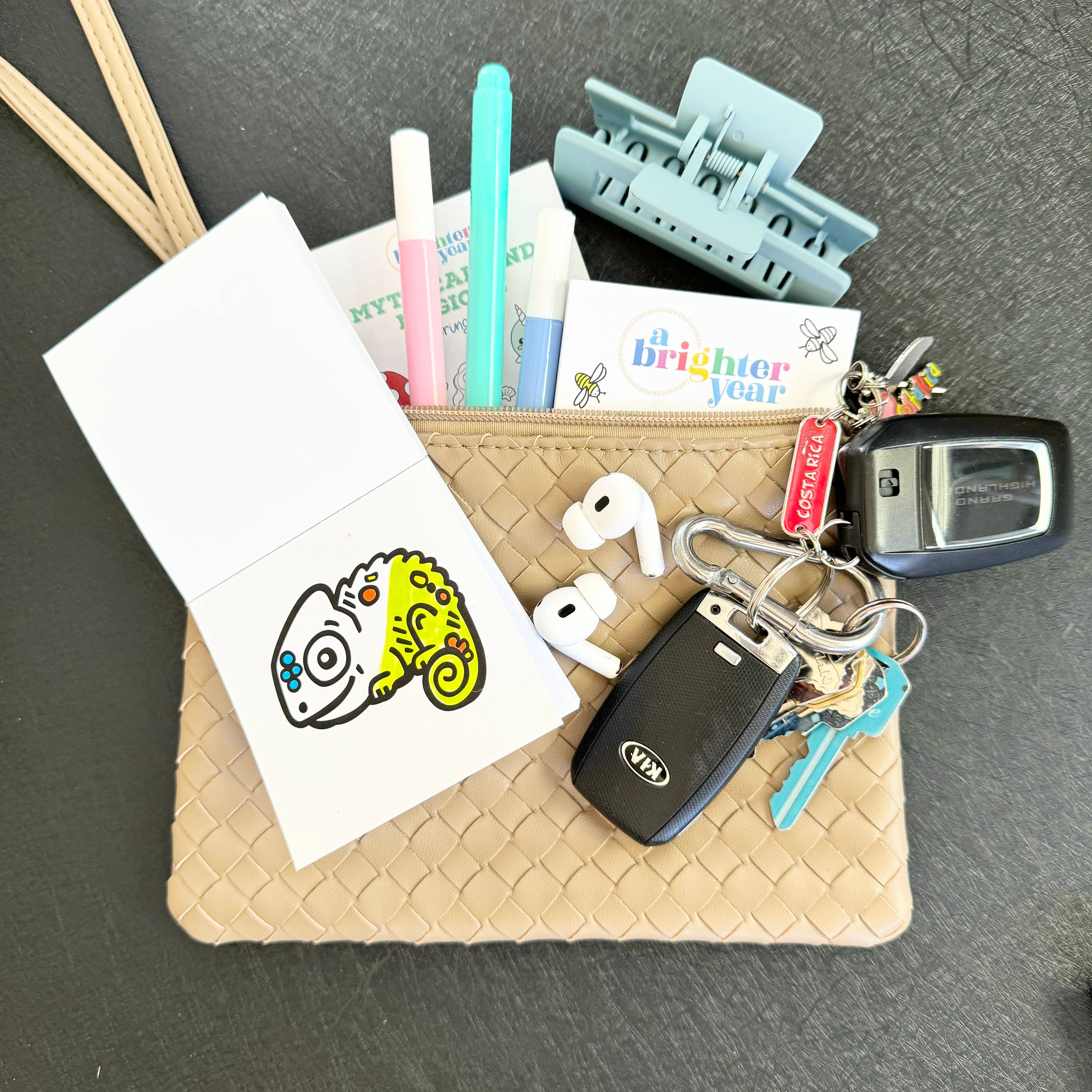 A Brighter Year - Wholesale Coloring & Activity Book - Adult - Pocket Pets Animal Designs 3x3 Mini Coloring Book for Adult11