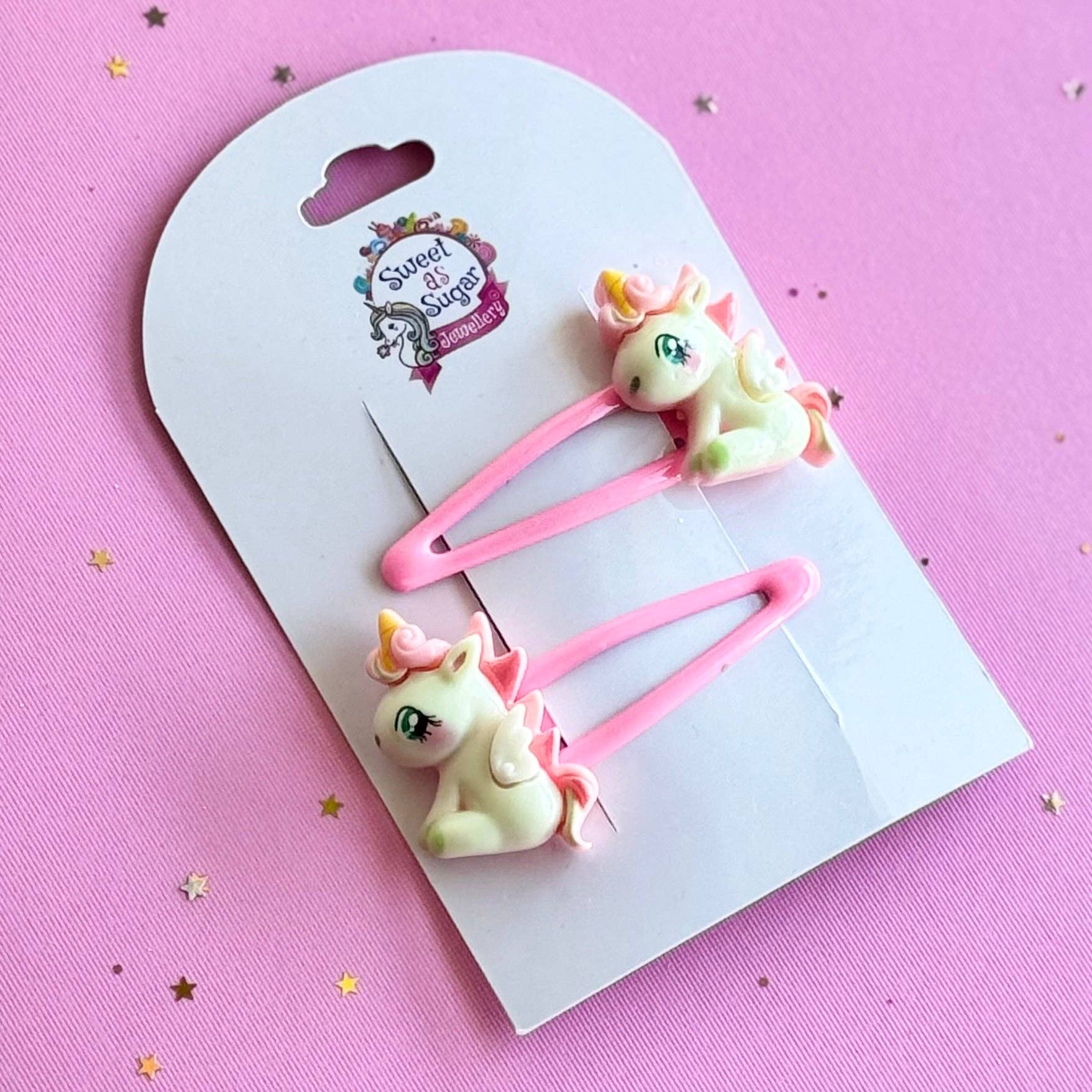 Sweet As Sugar Jewellery - Wholesale Hair clip – Child - Hair Clip Pink Pony0
