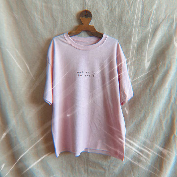Dire No a Bullshit Maglietta per la vendita all'ingrosso da parte di SOI STUDIO