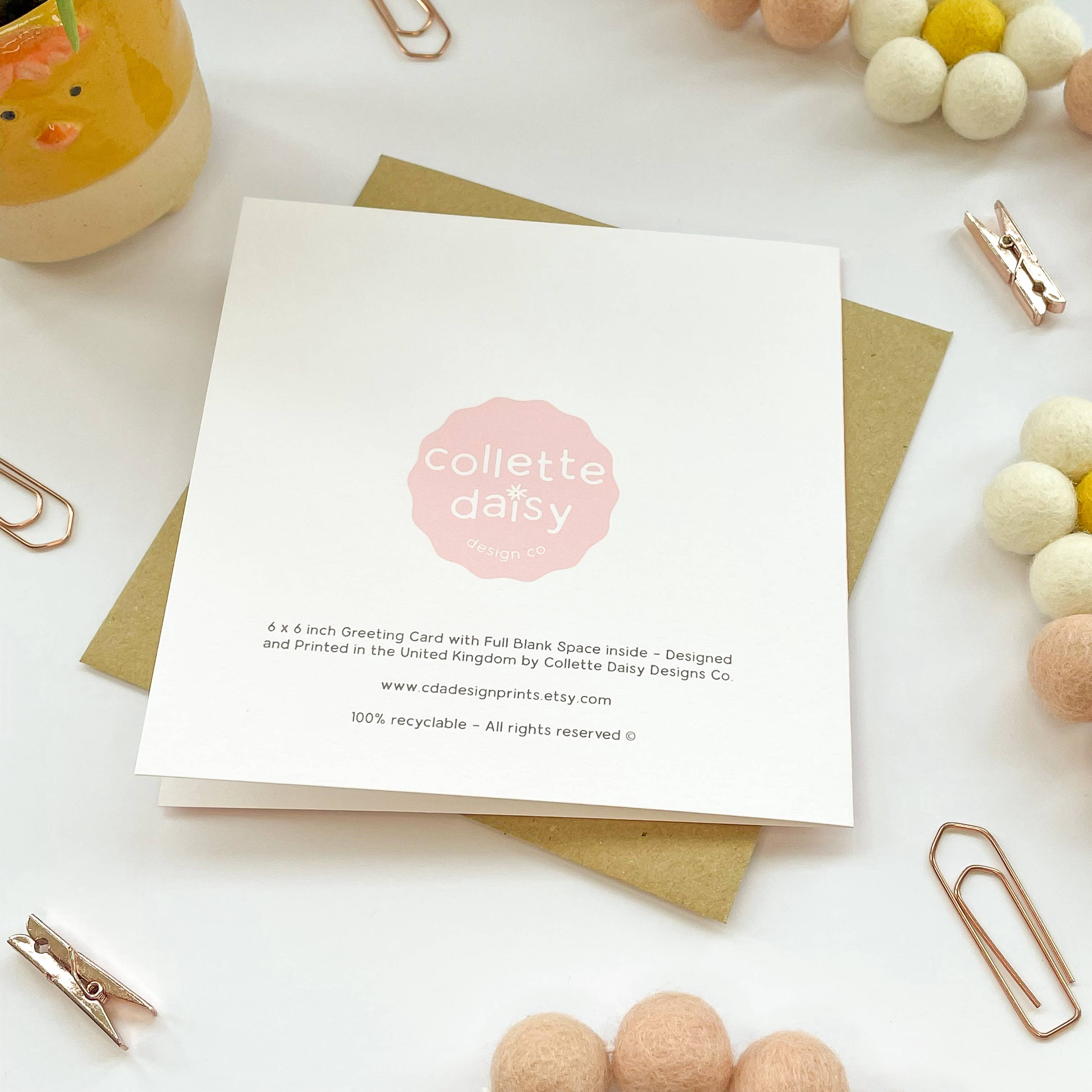 Collette Daisy Designs Co – wholesale Love card – Don't Go Bacon My Heart Greeting Card3