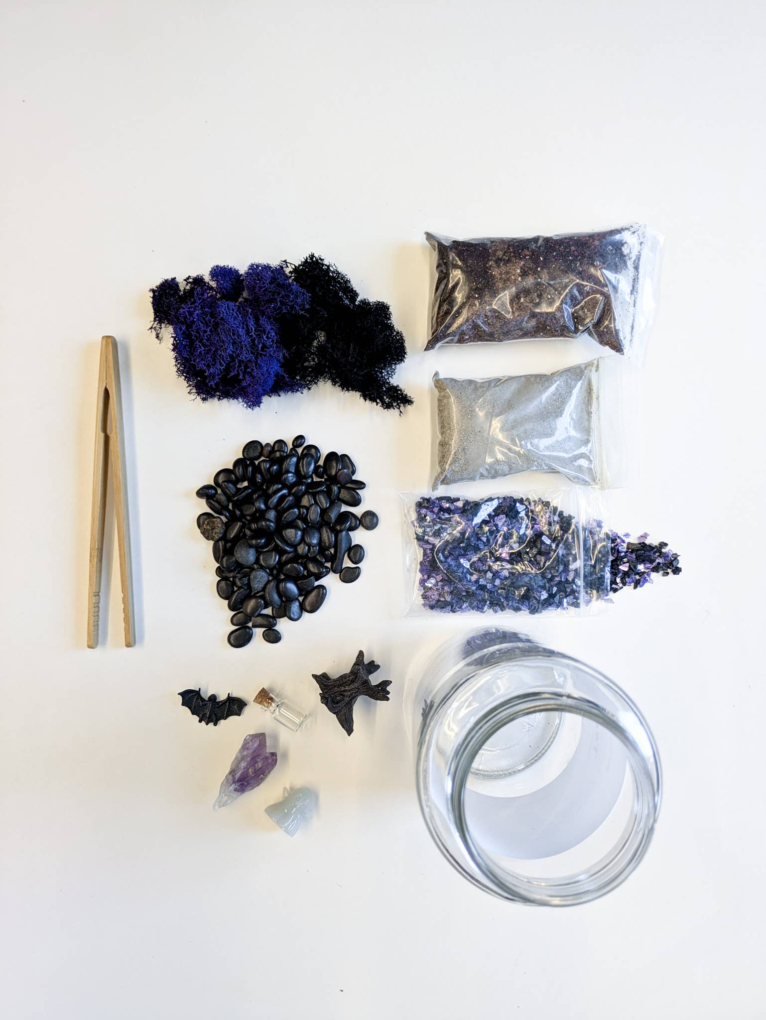 The Plant Supply - Wholesale DIY Craft Kit - Halloween DIY Terrarium | Fall Plant Craft Kit