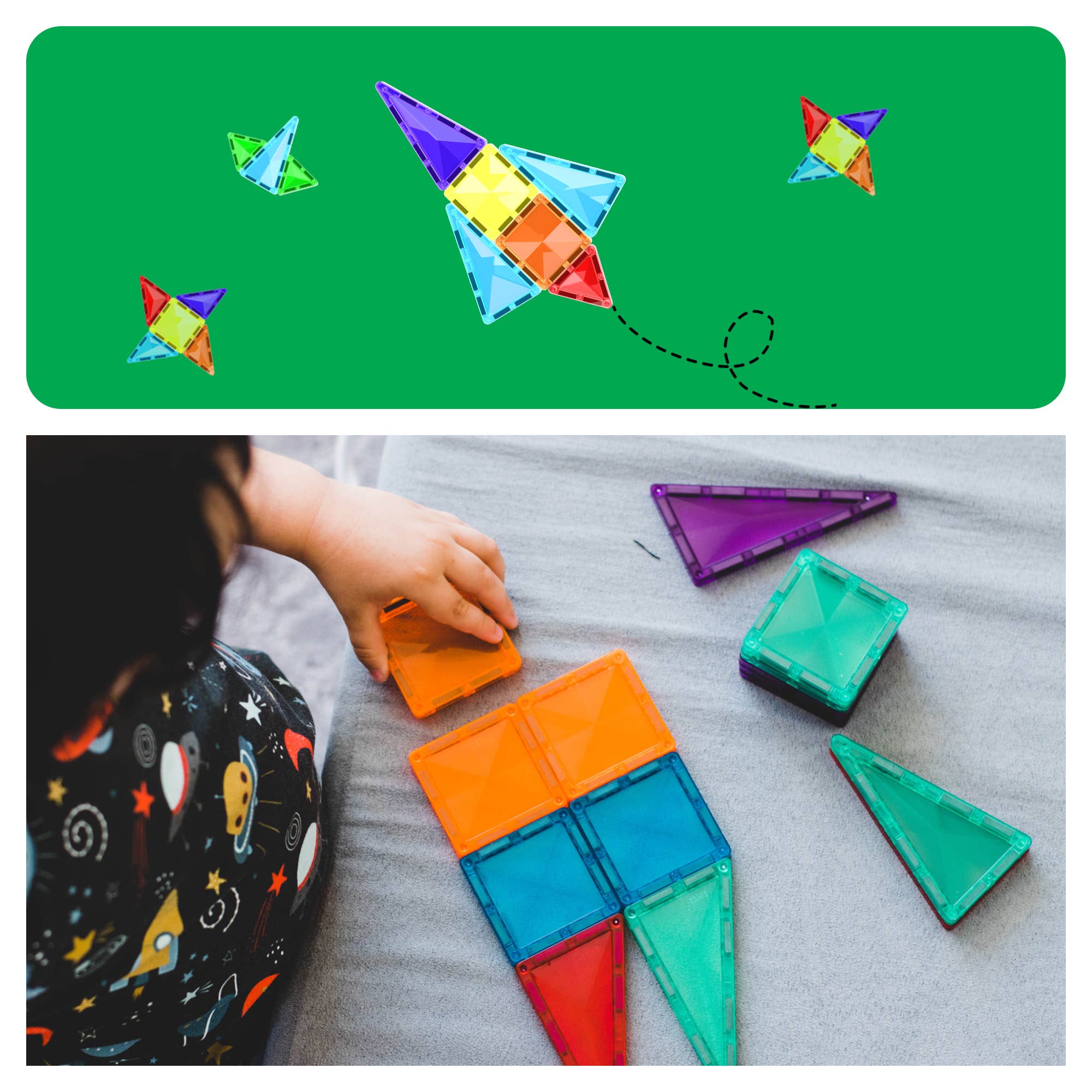 PicassoTiles - Wholesale Building Set - Kids - PicassoTiles 60pc Travel Size Magnetic Tile Building Set3