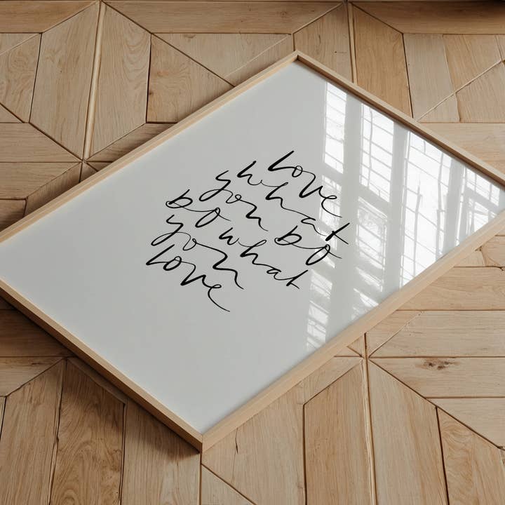 Tales by Jen - Wholesale Poster - Love What You Do Do What You Love Poster8