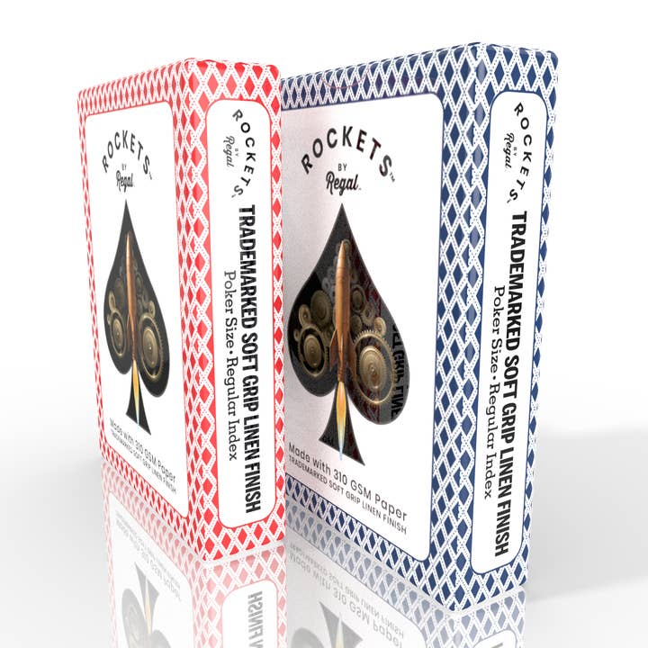 Regal Games - Wholesale Playing Cards - Rockets Standard Playing Cards PDQ of 121