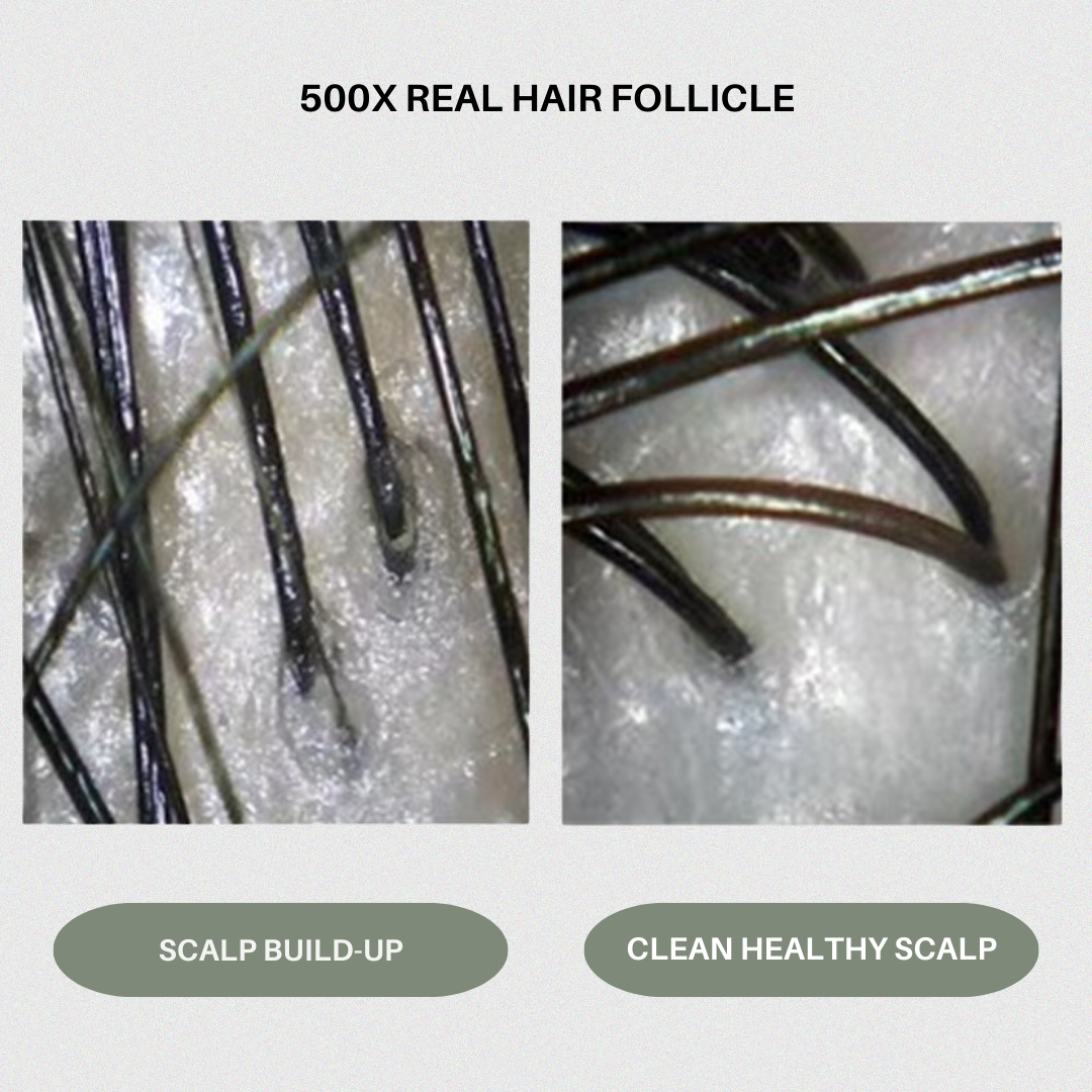 ATANA HEAD SPA, LLC - Wholesale Hair Shampoo - Head Detox: Charcoal & Chamomile Clarifying Shampoo3