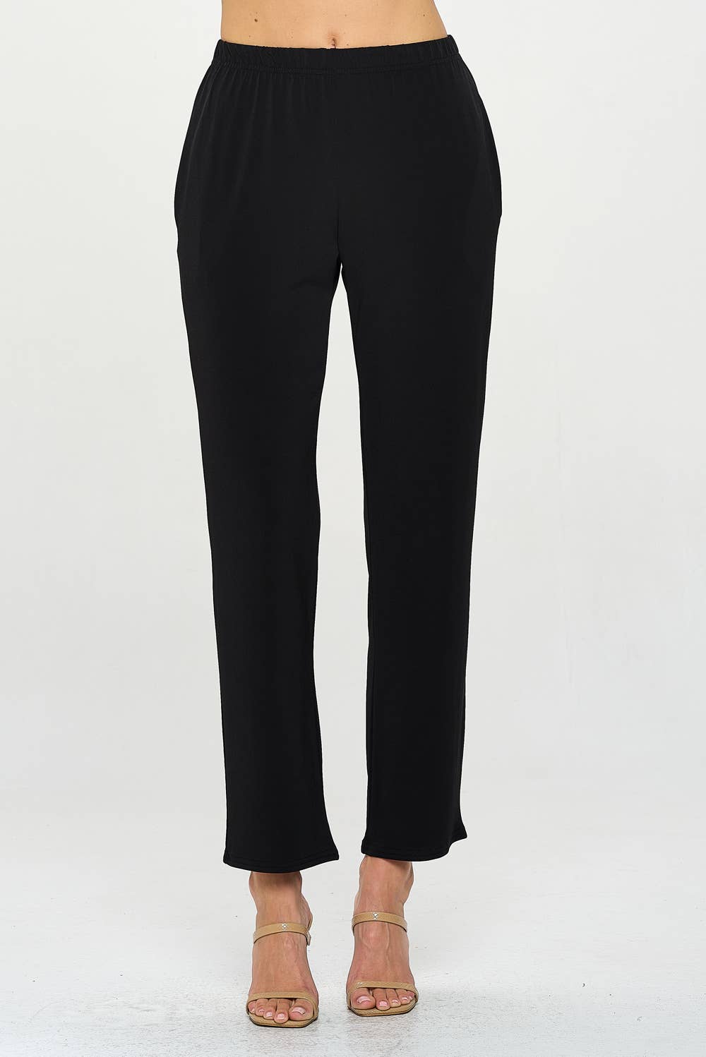 Black HIT Straight Pocket Trouser-5044HT-ARS1-K for wholesale on Faire1