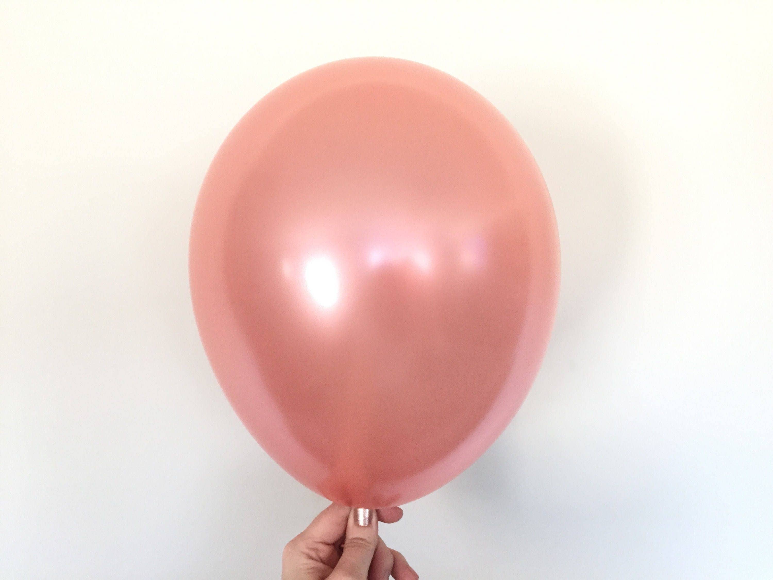 Hullaballoons - Venta al por mayor Globo - Globos de oro rosa | Ramo de globos de rubor y oro | Globos de oro rosa y rubor | Decoración de despedida de soltera de oro rosa | Boda de oro rosa6