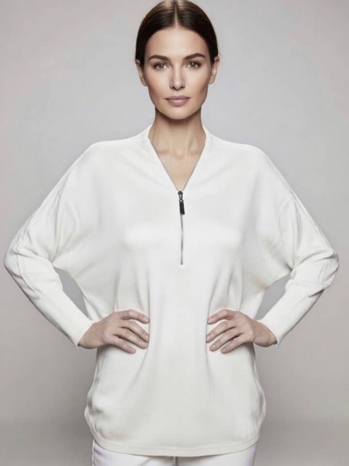 Mysig Kontant Fladdermusvinge Dragkedja Stickad för wholesale av Obsession