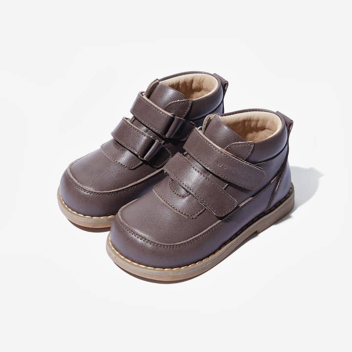 Woolly Kids - Wholesale Boots – Child - Cyril - Coffee Brown