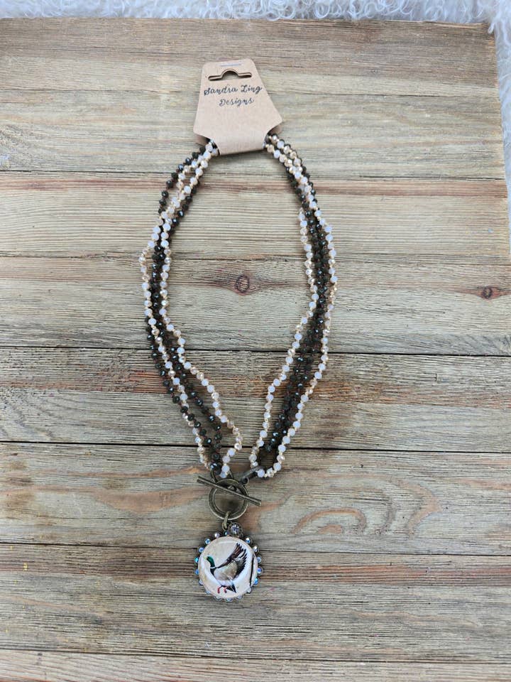 “Fly Free” Multi-Strand Beaded Necklace for wholesale by Sandra Ling Designs