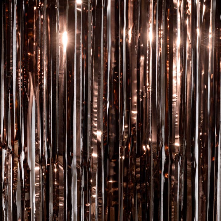 xo, Fetti - Wholesale Curtain - Espresso Fringe Curtain | Martinis, Party Backdrop, Metallic3
