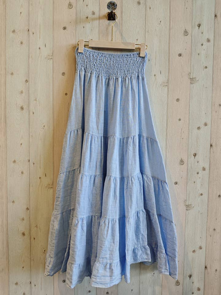 Linen & More - Wholesale Skirt – Women’s - REF 80212 100% LINEN SKIRT8