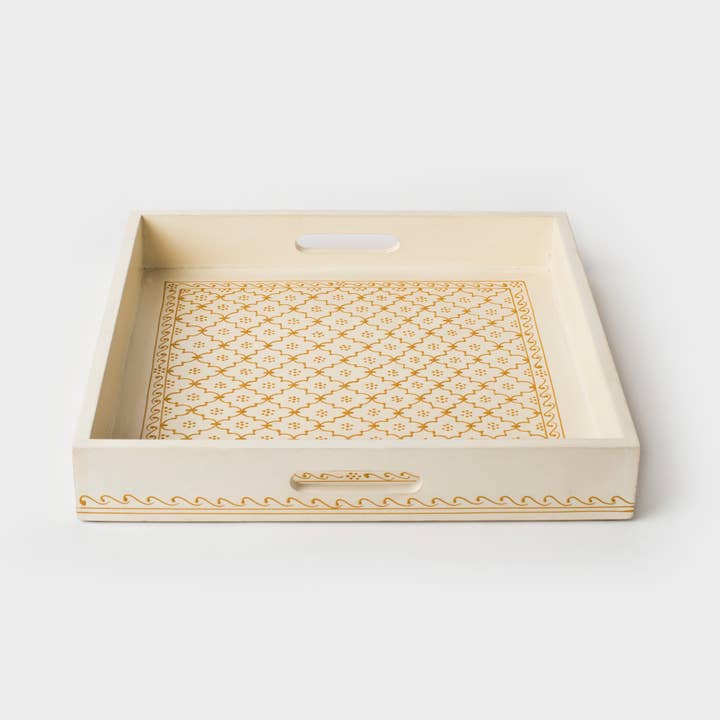 Mela Artisans - Wholesale Decorative Tray - Mehndi Trays