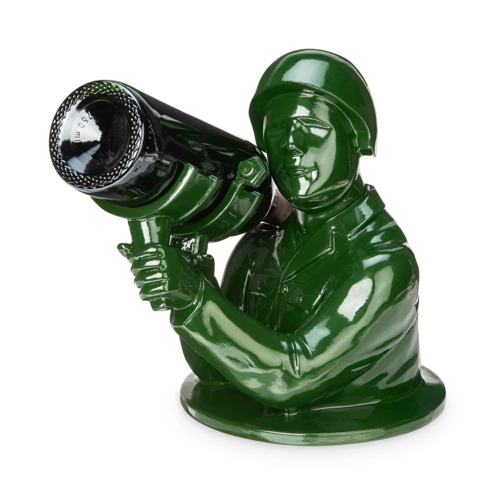 Foster & Rye - Wholesale Bottle Rack/Holder - Army Man Bottle Holder1