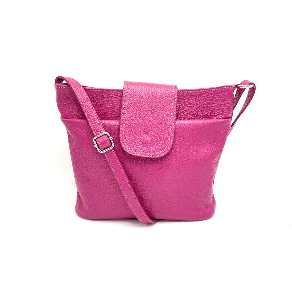 Suie Valentini srl - Wholesale Shoulder Bag - Women's - Genuine leather shoulder bag,Made in Italy, art. 1124795