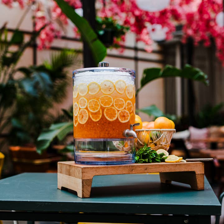 Clear Aloha 2.5 GL. Beverage Dispenser for wholesale on Faire4