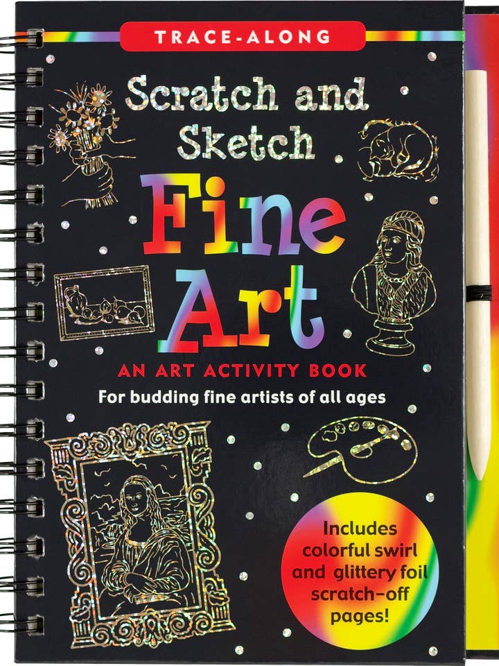 Fine Art Scratch and Sketch for wholesale by Peter Pauper Press