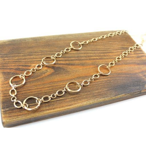Pretty Persuasions - Wholesale Link & Chain Necklace - N20113 Long Chain Necklace