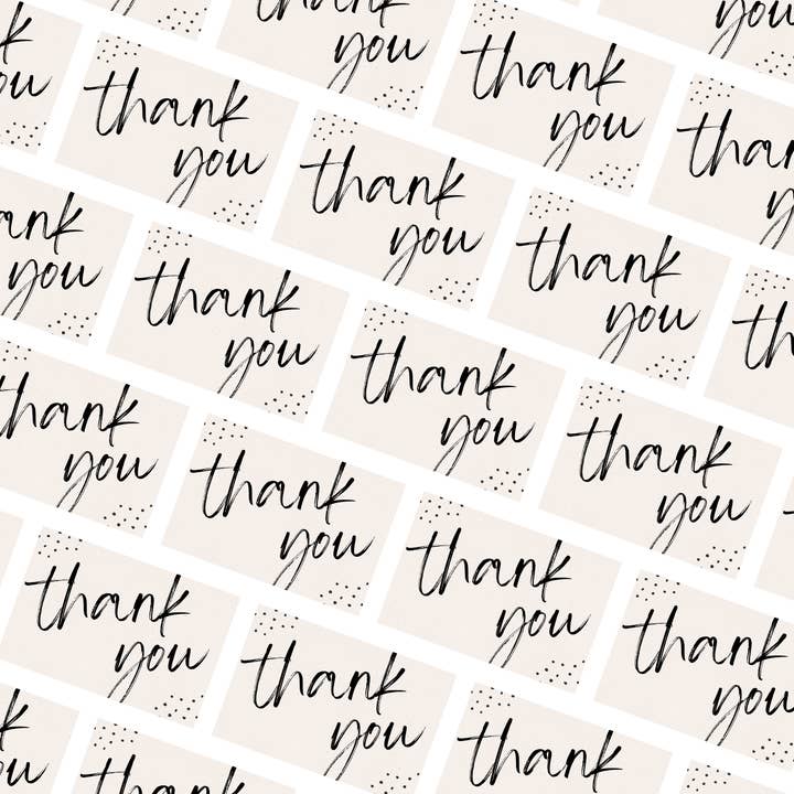 Ansichtkaarten met dank voor wholesale door Small Biz Supplies