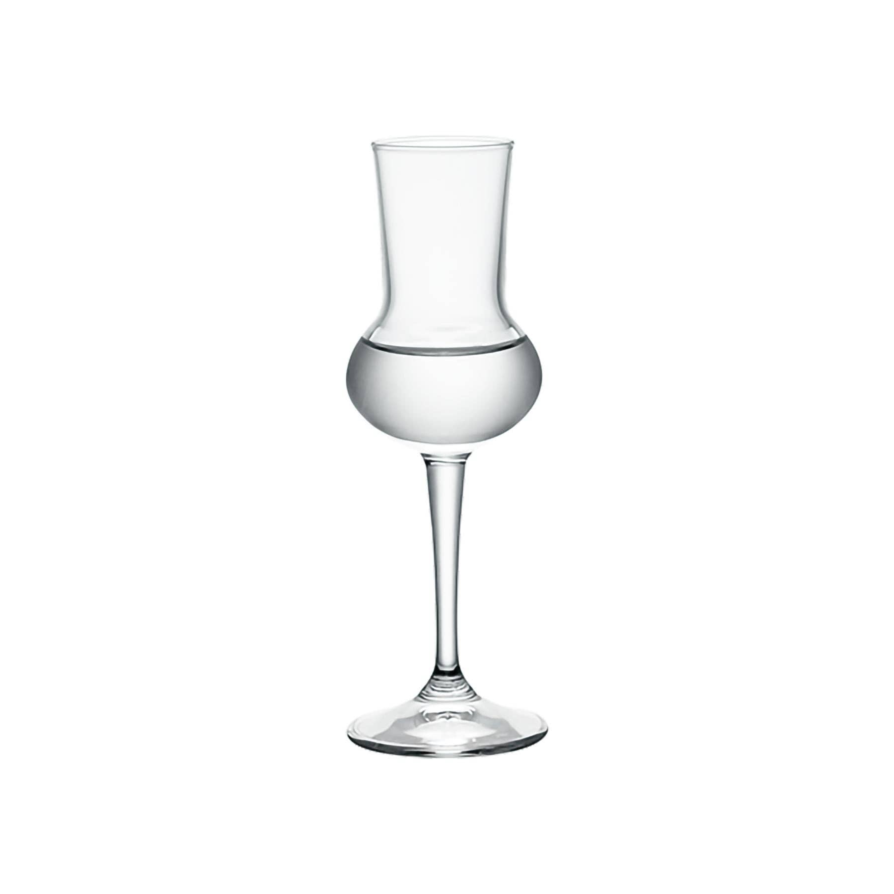 Rinkit Ltd - Wholesale Cocktail/Liquor Glass - Bormioli Rocco Restaurant Grappa Liqueur Glasses - 80ml