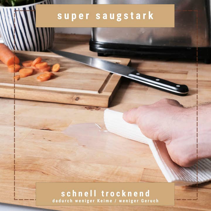 LIGARTI - Wholesale Dishcloth - Sponge cloth set of 3 - farm2