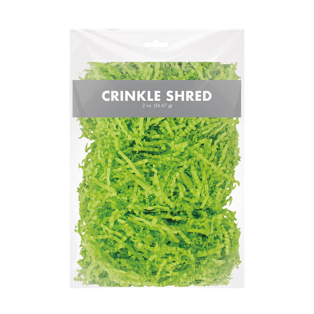 Papercraft - Wholesale Ribbon - Gift Wrapping - Crinkle Cut Paper Shred - Green0