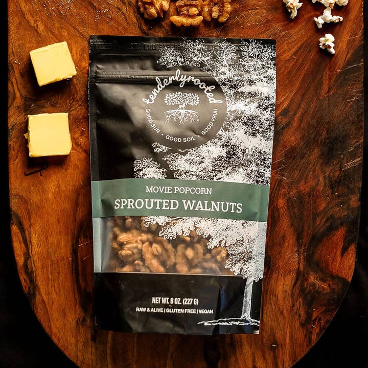Tenderlyrooted - Wholesale Nuts - 8 oz Movie Popcorn Bag0