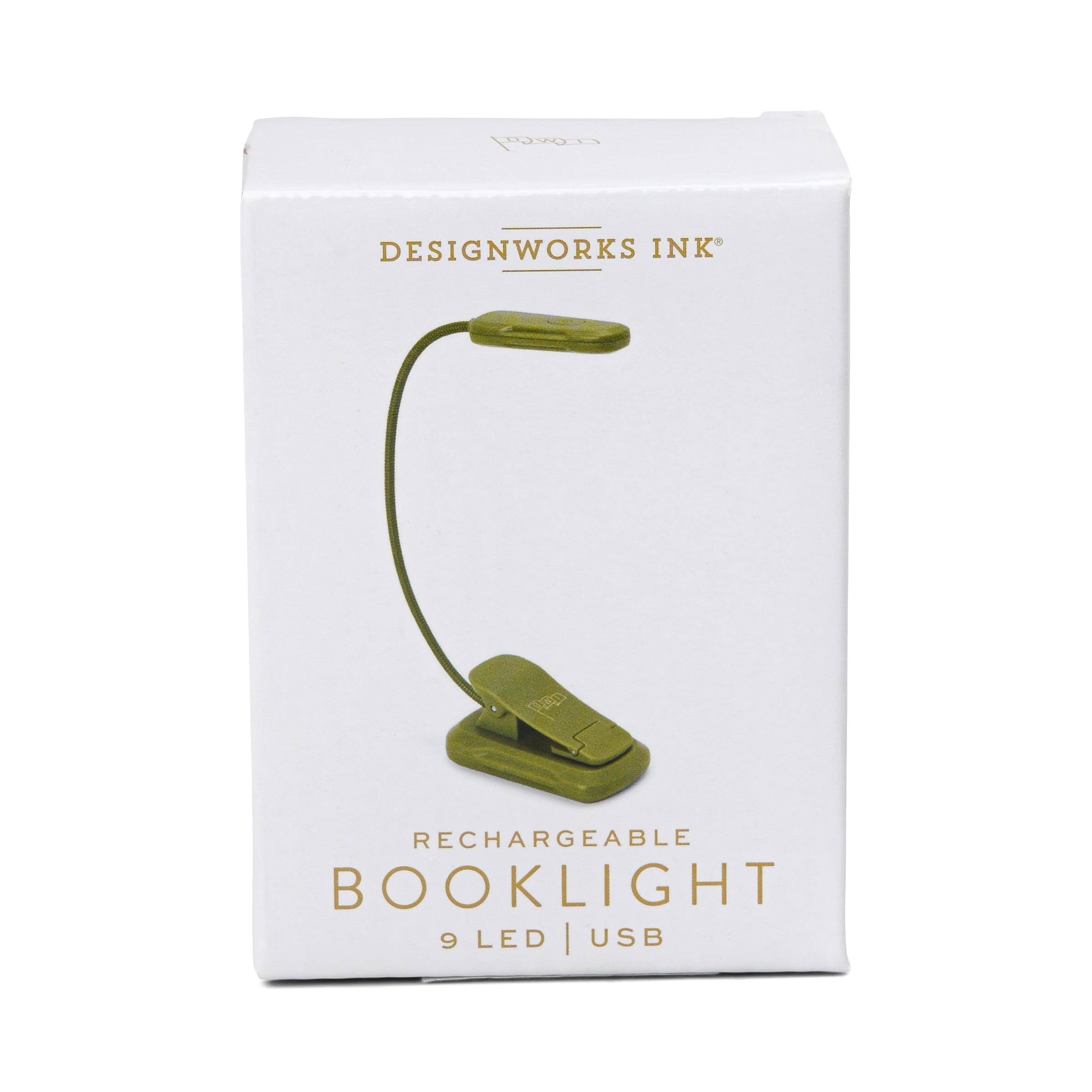 Designworks Collective – wholesale Booklight – Designworks Ink Book Light - Army Green6