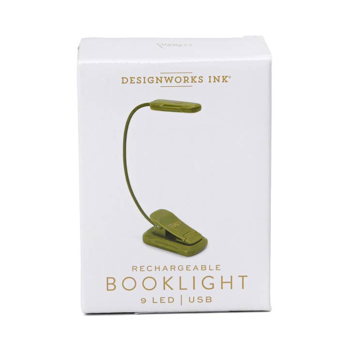 Designworks Collective – wholesale Booklight – Designworks Ink Book Light - Army Green6