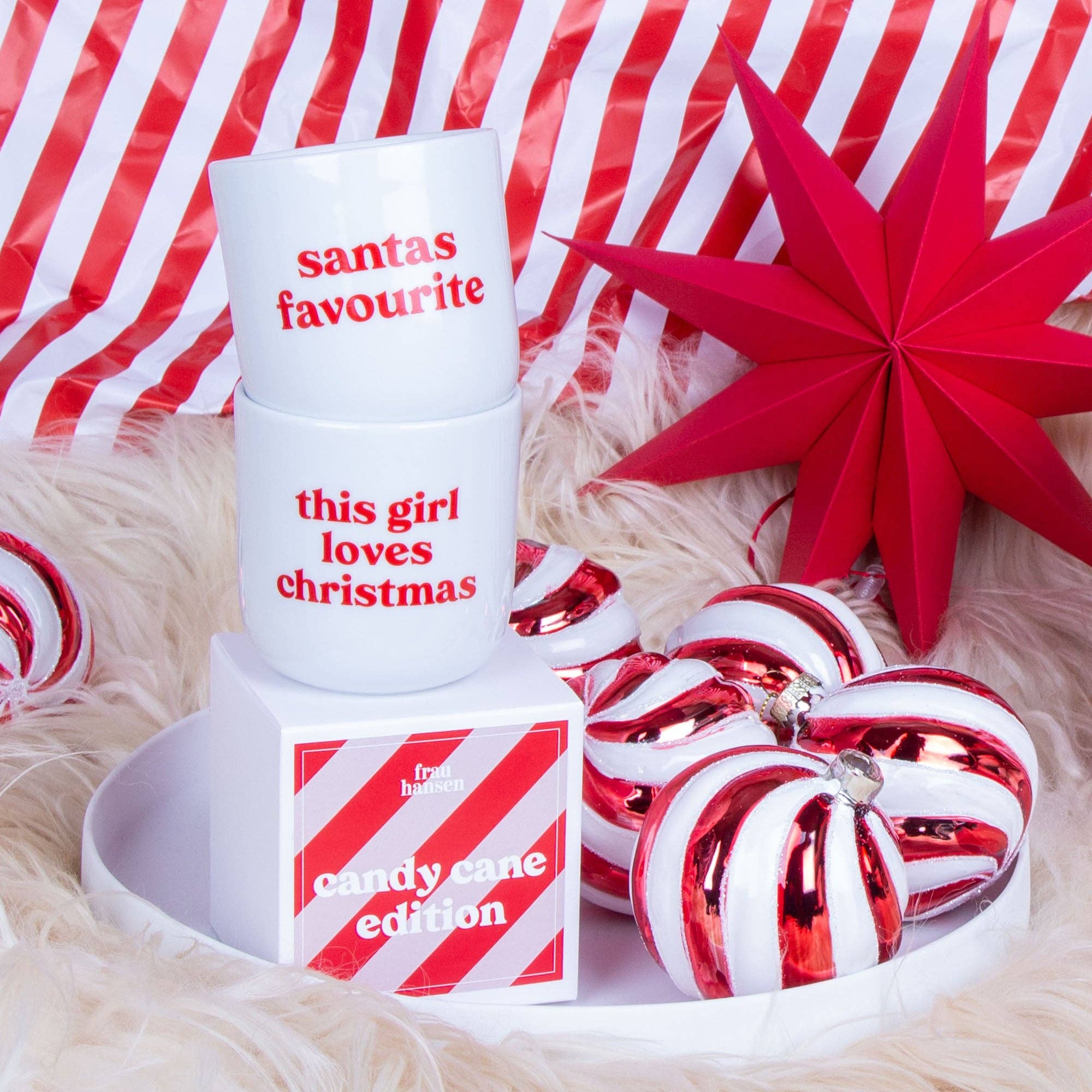 Frau Hansen - Vendita all'ingrosso Tazza - Bicchiere Christmas Girl (CF 6 pezzi)4