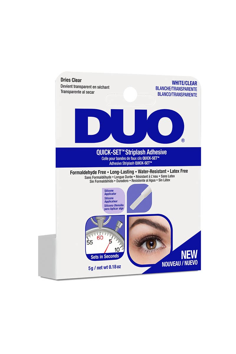 PINEAPPLE Beauty - Wholesale False/Fake Eyelashes - DUO 67583 Quick-Set Lash Adhesive White/Clear - 6pc1