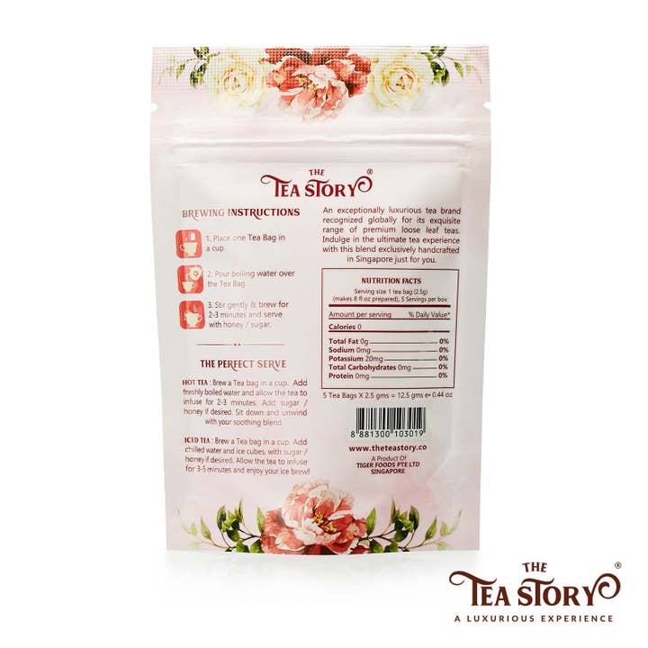 The Tea Story - Wholesale Tea Bags - Hawaiian Hibiscus Tea Pouch1
