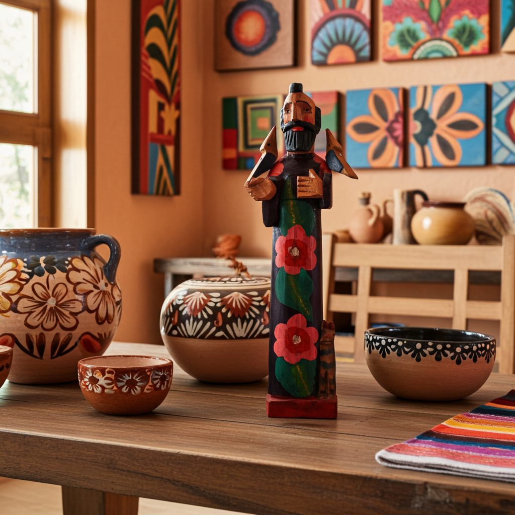 Magnolia Casual - Wholesale Decorative Figurine - Wooden - Saint Francis Figure - Home Decor4