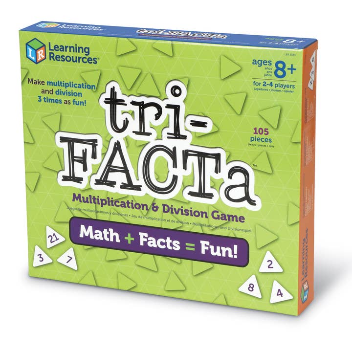 Learning Resources - Wholesale Toy Set - Kids - tri-FACTa™ Multiplication & Division Game2