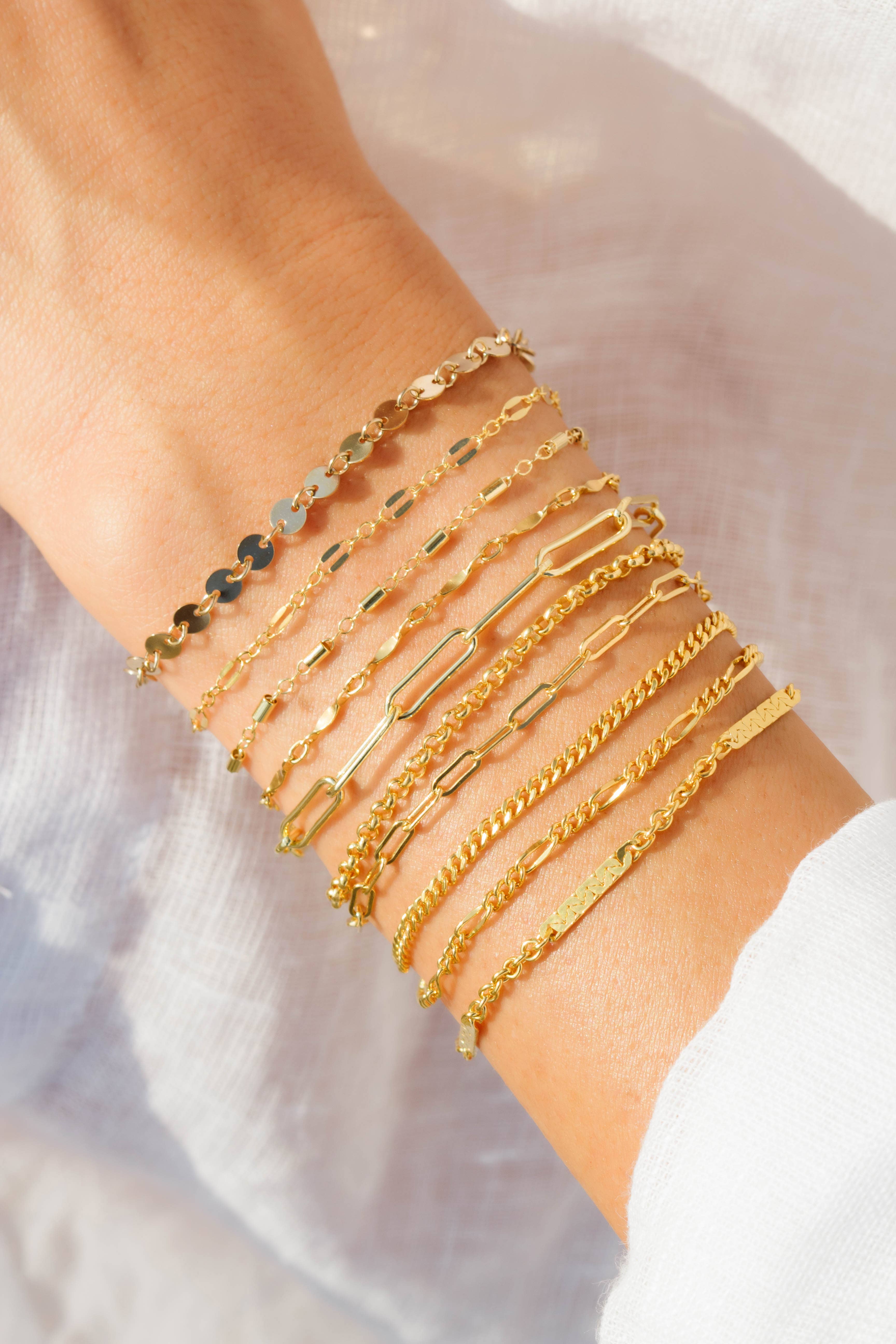 Everly Made - Wholesale Link & Chain Bracelet - Arnett Bracelet2