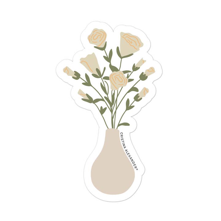 Adesivo de flores por atacado de Cristina Alexander