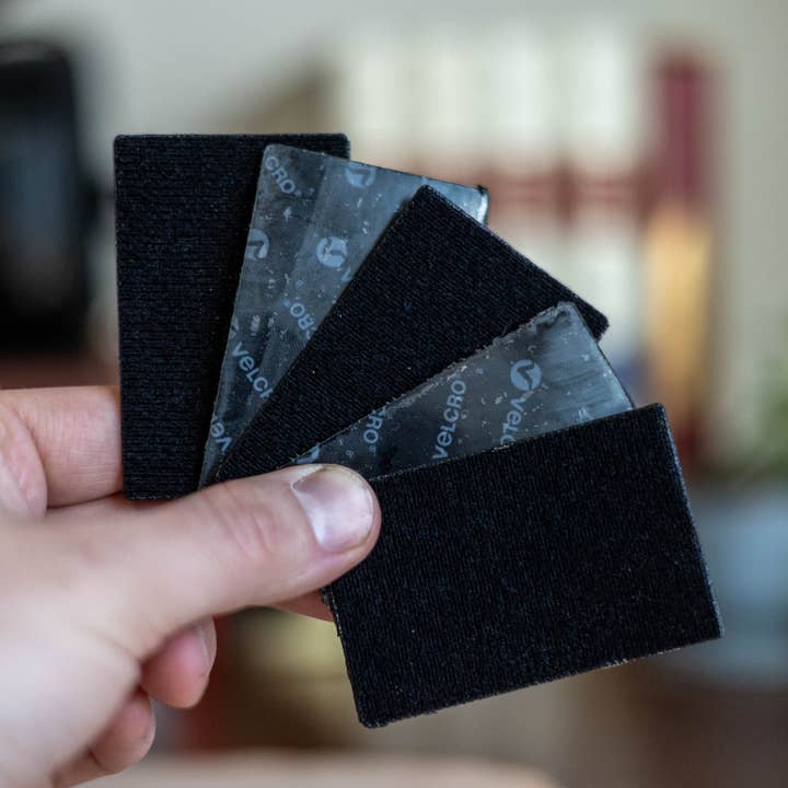 Hook N' Loop 3x2 Velcro Patches with Adhesive Backing for wholesale by Kc Laser Co