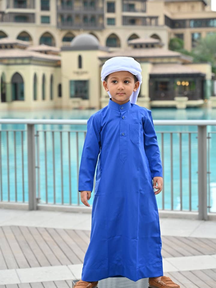 Baby Jubba Kuwaiti blu per la vendita all'ingrosso da parte di MY LITTLE JUBBA