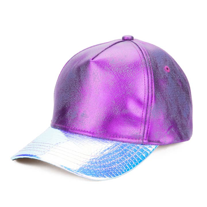 Børneforstyrret iriserende hat med præget kant for engroshandel hos Bay Sky Home