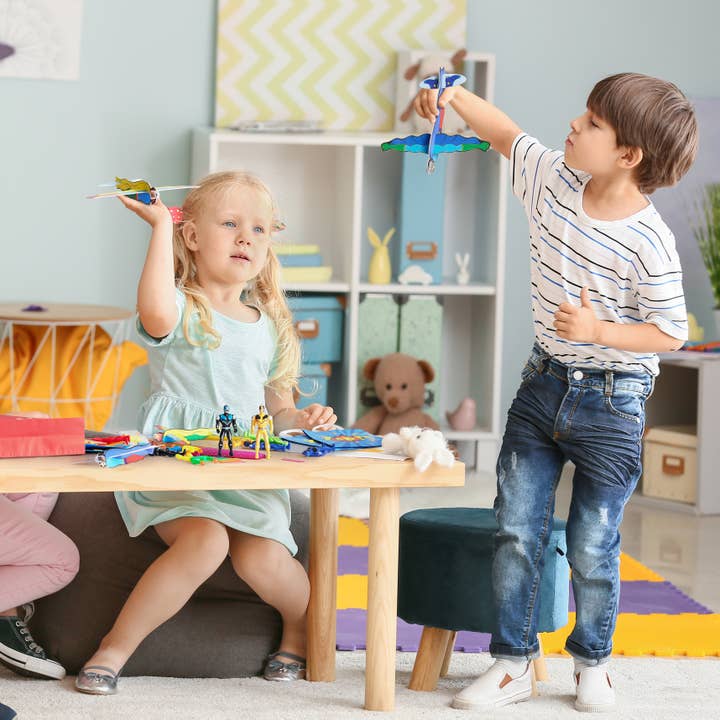 The Twiddlers - Wholesale Party gift - 60 Piece Superhero Pre-Filled Party Bags, Euro Hook, Party4