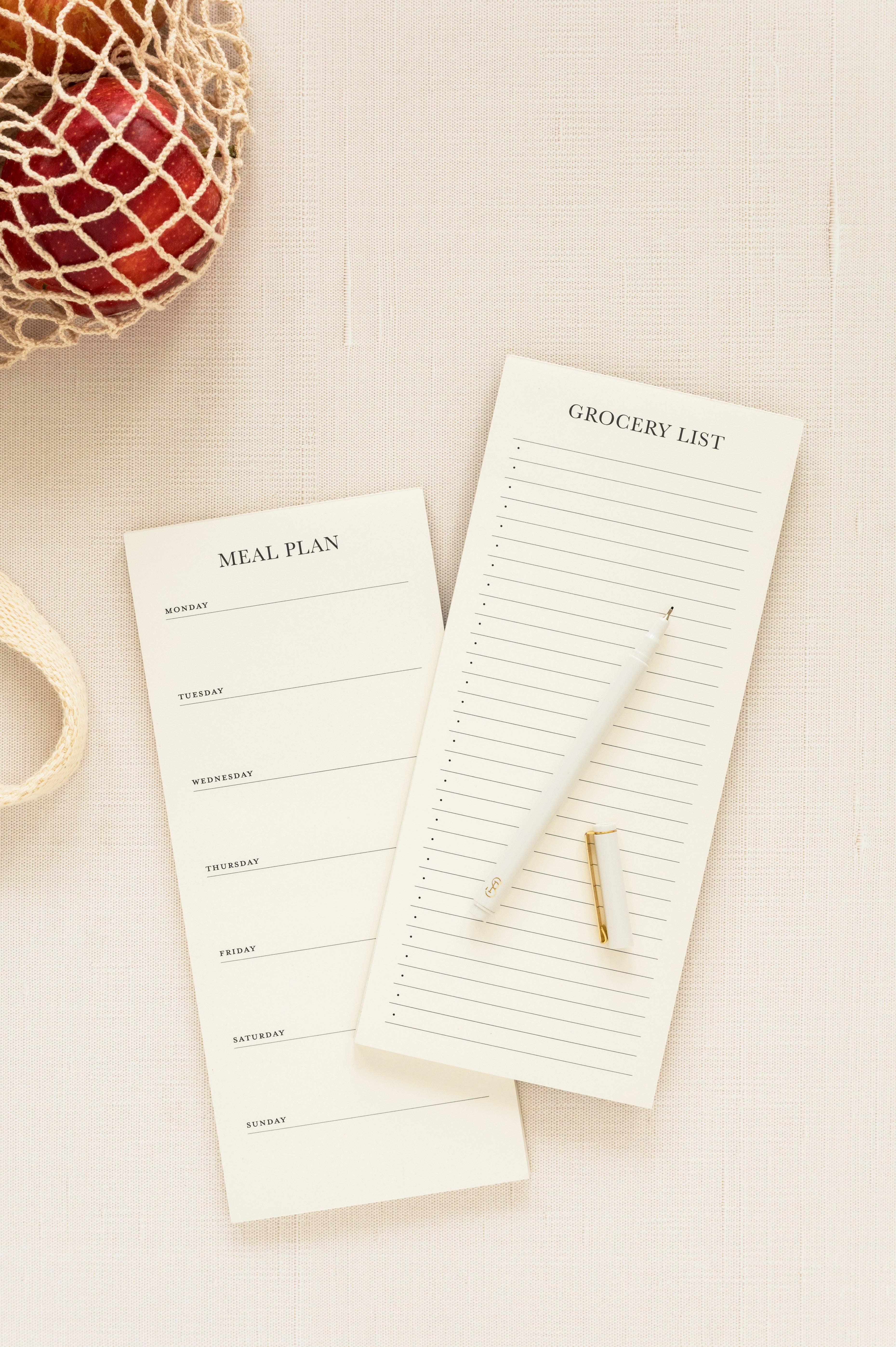 Sugar Paper - Wholesale Notepad - Magnetic Notepad, Grocery List1