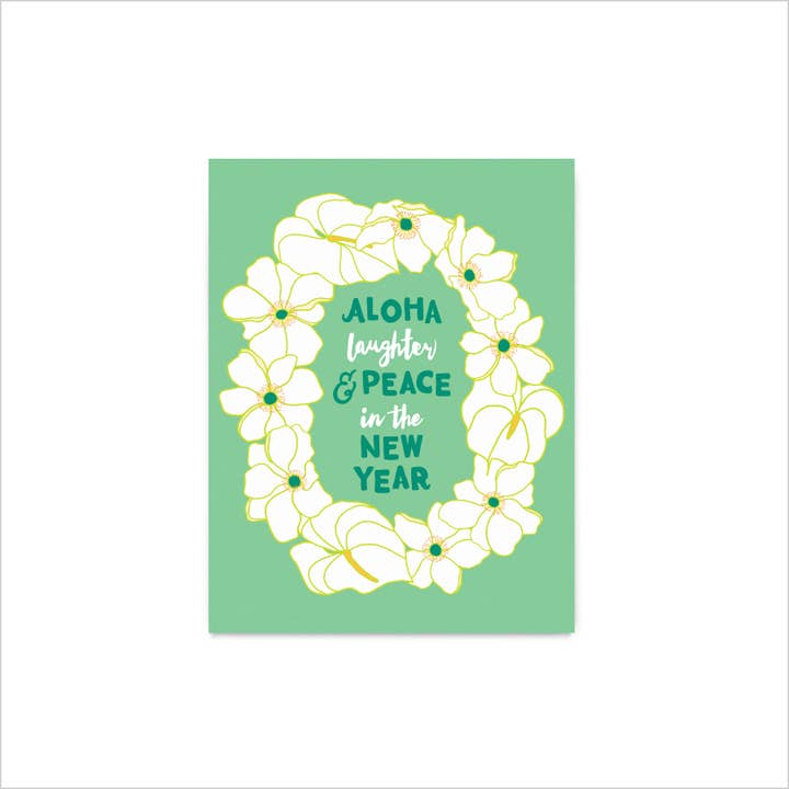 Holiday - Aloha in the New Year for wholesale by Nico Made by Nicole Ferrara