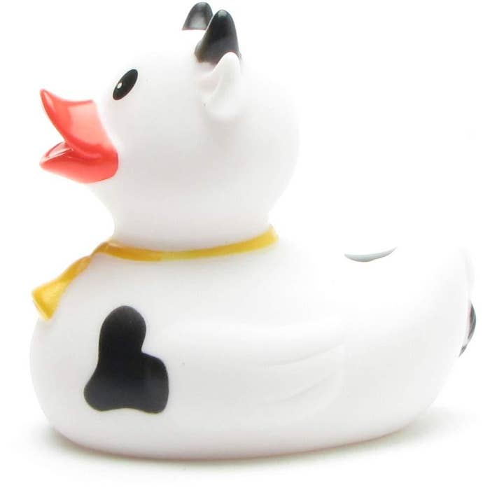 Duckshop - Wholesale Bath Toy - Baby - Rubber duck black and white cow - rubber duck
