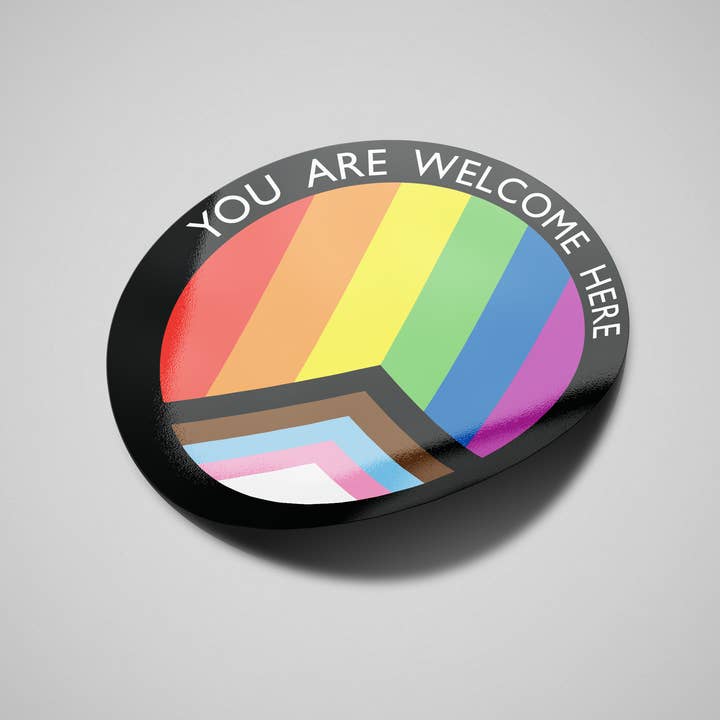BoyPilot Goods - Wholesale Sticker - LGBTQ+ Safer Space Window Cling2