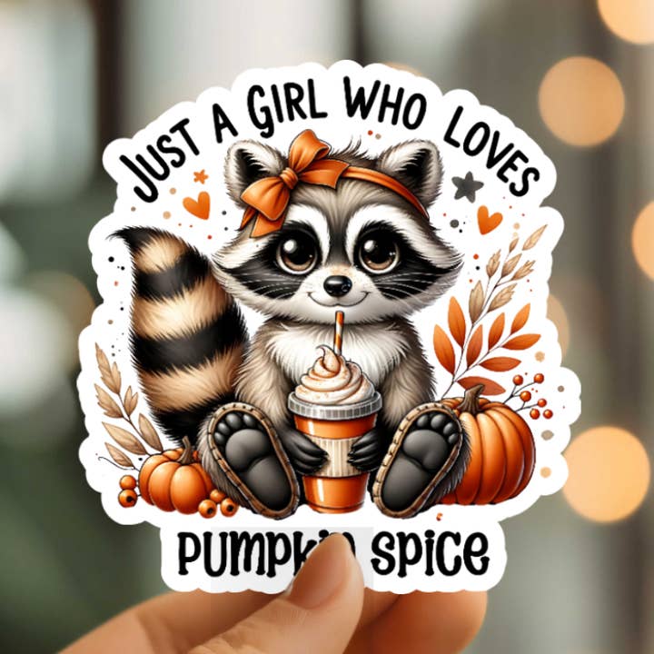 Adesivo in Vinile Speziato alla Zucca per la vendita all'ingrosso da parte di Mystical Monkey Toes