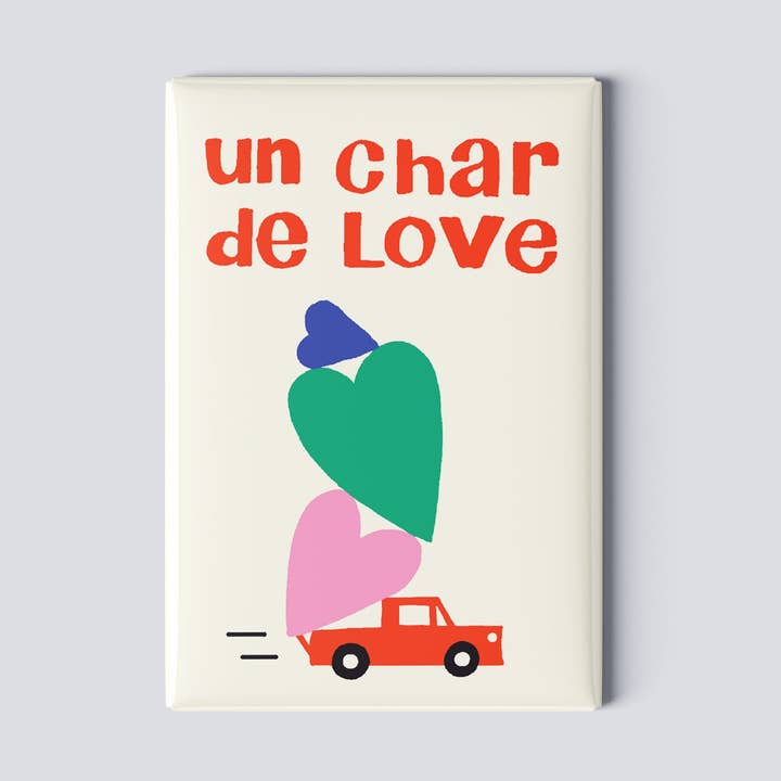 Magnet - En kärleksvagn för wholesale av Studio Toute