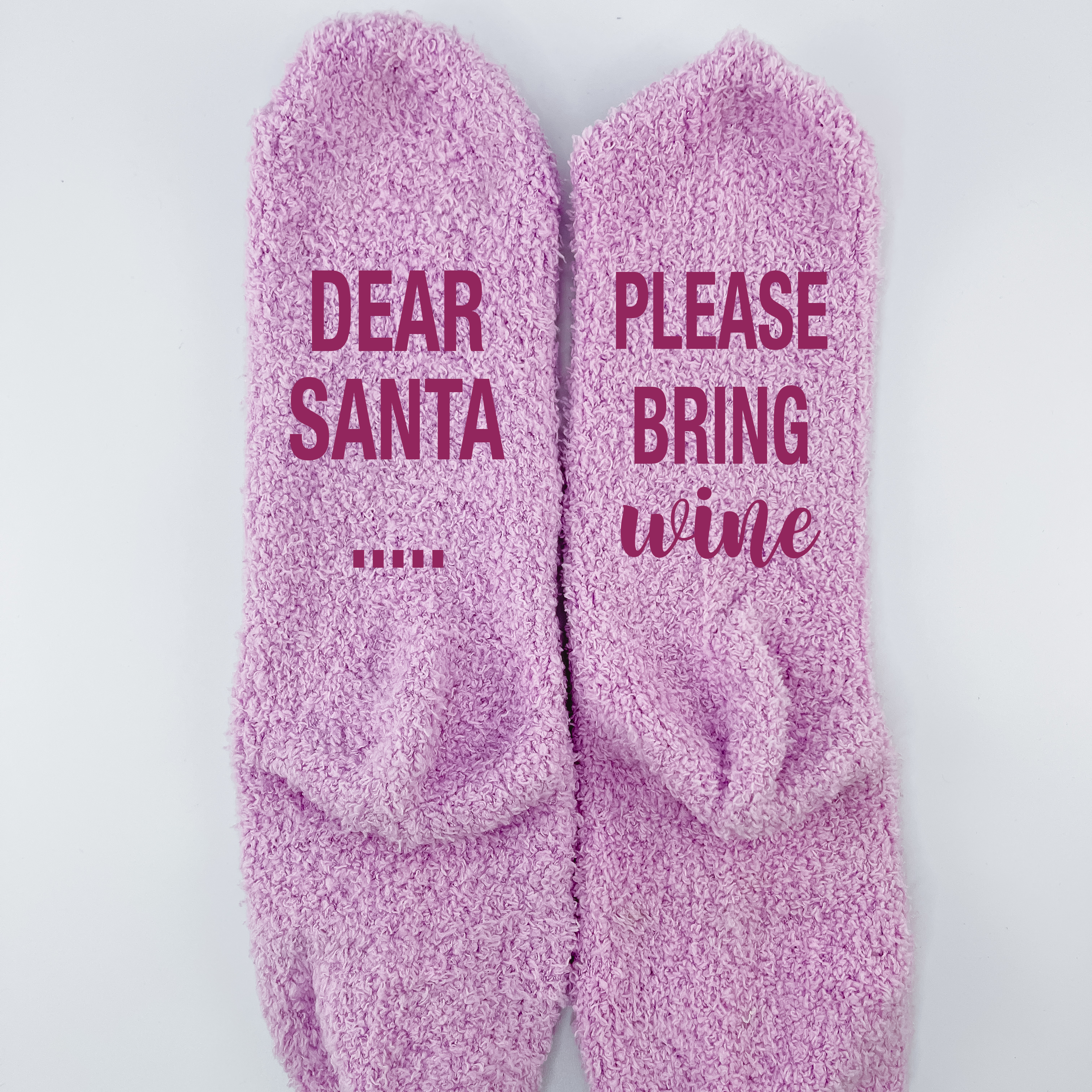 SunshineSoulMD - Wholesale Socks - Women's - Wine Lover Fuzzy Socks2