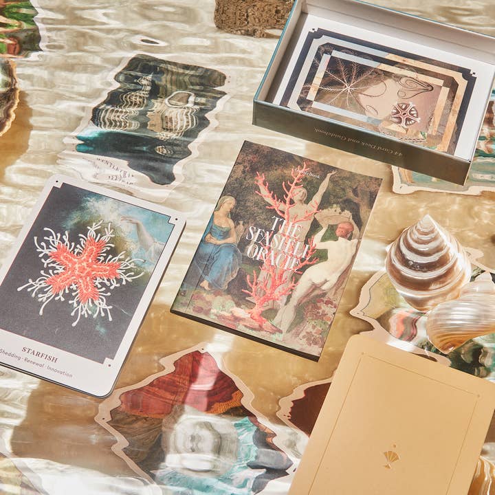 Broccoli - Wholesale Tarot Cards - The Seashell Oracle: 44 Card Deck and Guidebook