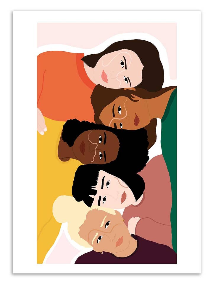 Art-Poster - Sororité - Céleste Wallaert per la vendita all'ingrosso da parte di Wall Editions