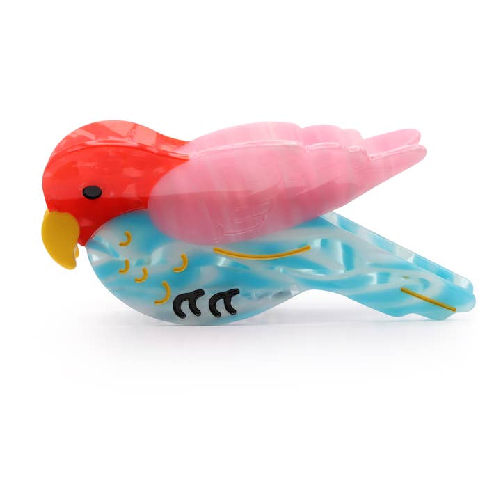 PARROT NOVELTY HAIR CLIP for wholesale by Big Metal London